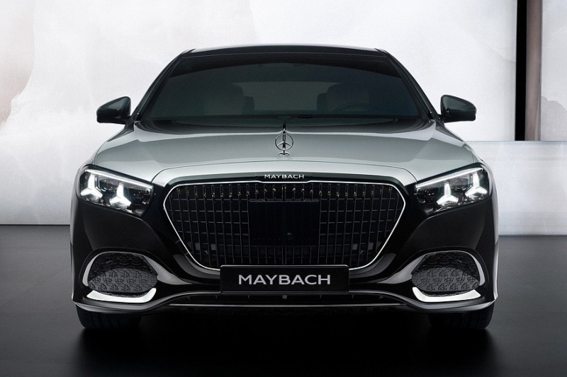 Обновлённый Mercedes-Maybach S-Class: в Европе без V12, решётка крупнее, подсветка богаче