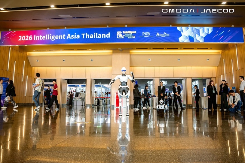 Omoda, Jaecoo и AiMOGA представили роботов на Automation Thailand 2026