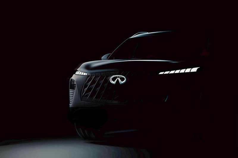 Серийный Infiniti QX65, вдохновлённый Infiniti FX: первые официальные кадры и дата премьеры