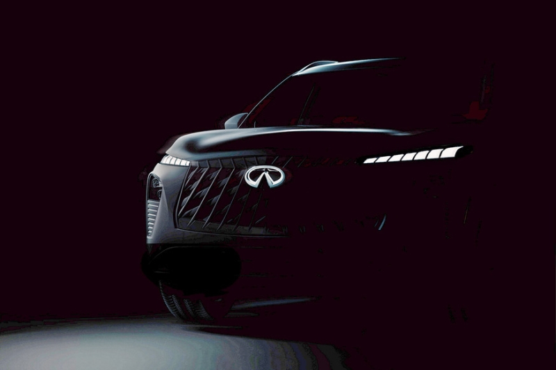 Серийный Infiniti QX65, вдохновлённый Infiniti FX: первые официальные кадры и дата премьеры