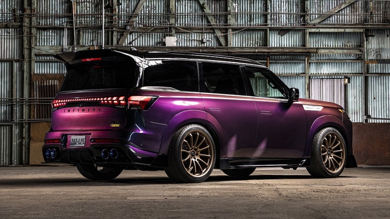 У внедорожника Infiniti QX80 может появиться «заряженная» версия Red Sport