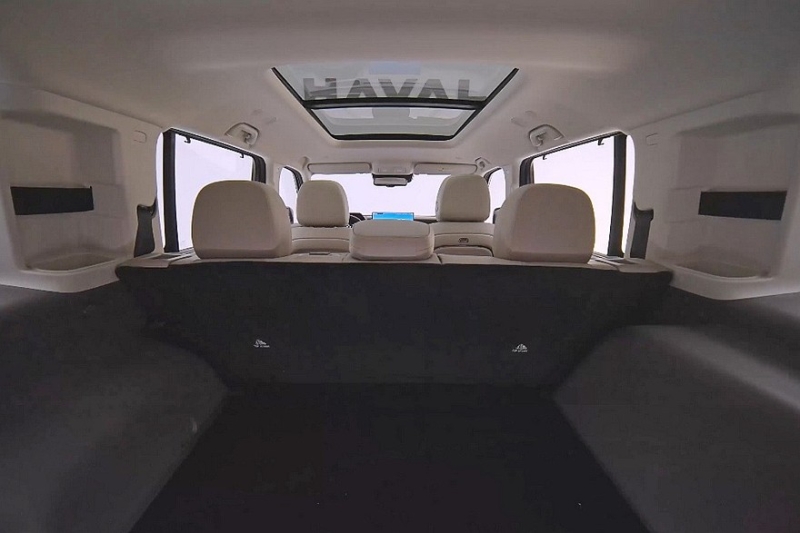 Удлинённый кроссовер Haval Raptor Plus: показан интерьер