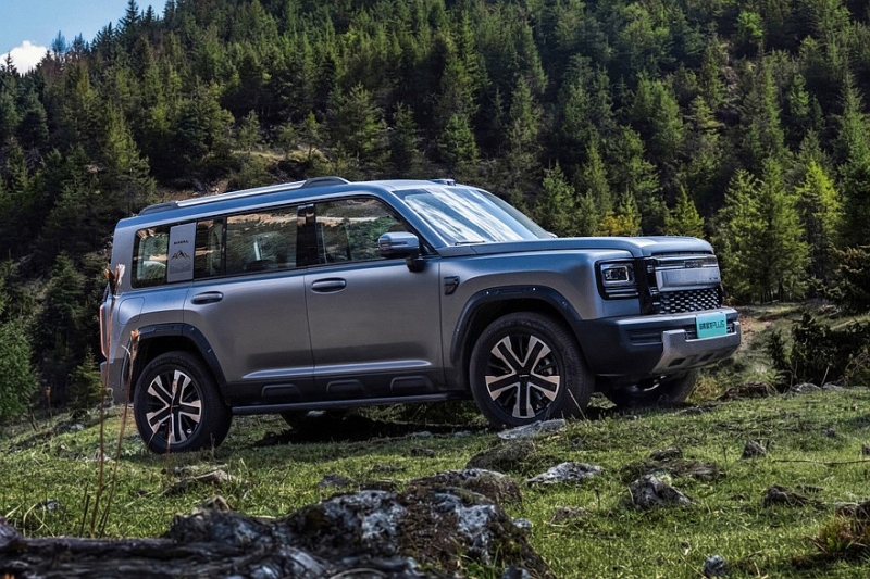 Удлинённый кроссовер Haval Raptor Plus: показан интерьер