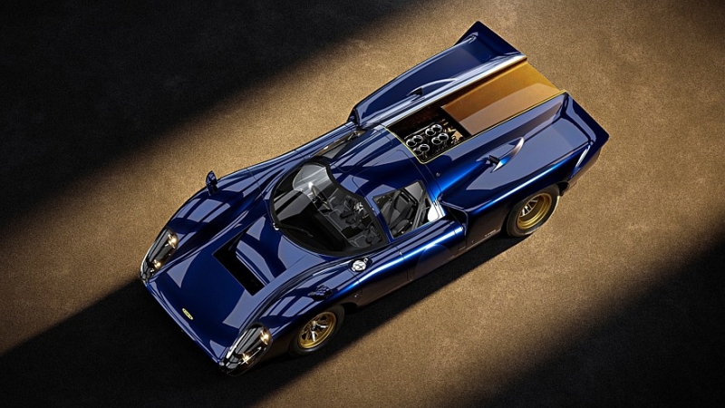 Гоночная легенда 1960-х Lola T70 возродилась в виде крутого заводского рестомода