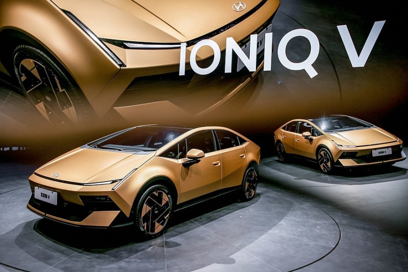 Hyundai представил серийный однообъёмник Ioniq V, предназначенный для Китая