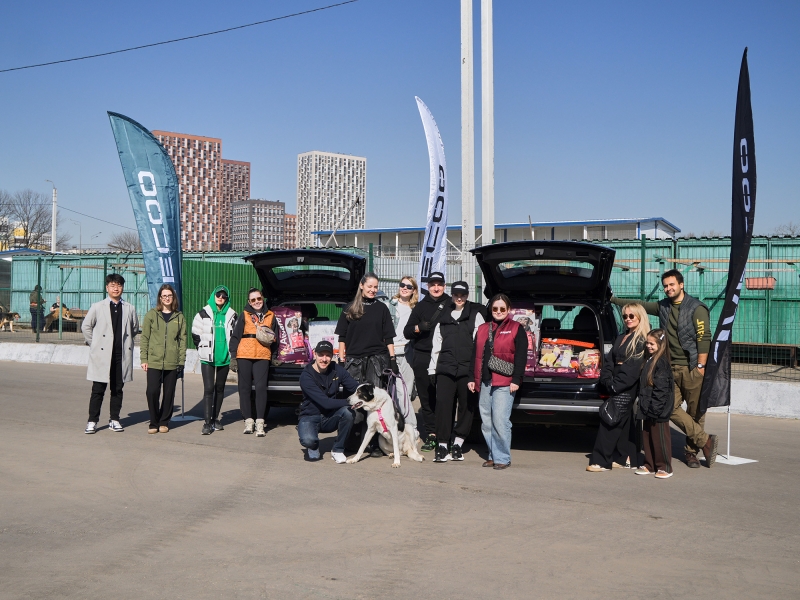 Jaecoo и клуб владельцев объединились для помощи приюту для животных