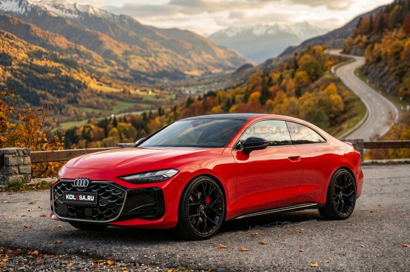 Новое купе Audi A5: каким оно может быть