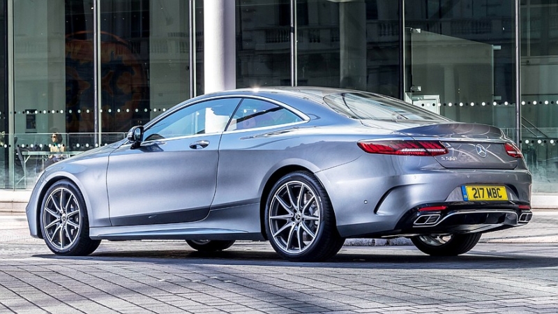 Новое купе Mercedes-Benz S-класса: первые изображения