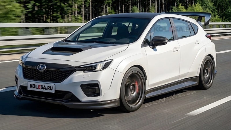 Новый хэтчбек Subaru Impreza STI: первые изображения