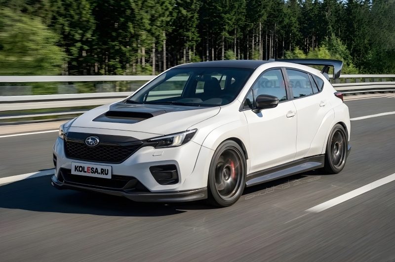 Новый хэтчбек Subaru Impreza STI: первые изображения