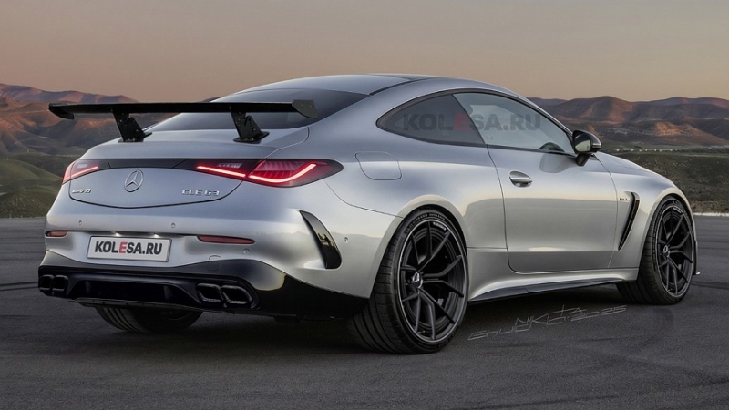 Новый Mercedes-AMG CLE 63 с V8: первые изображения