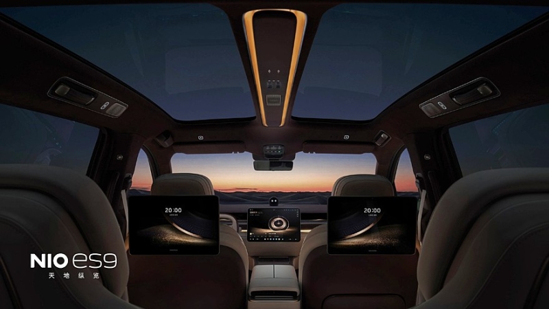Переизобретение флагмана: большой кроссовер Nio ES9 раскрыл свой роскошный салон