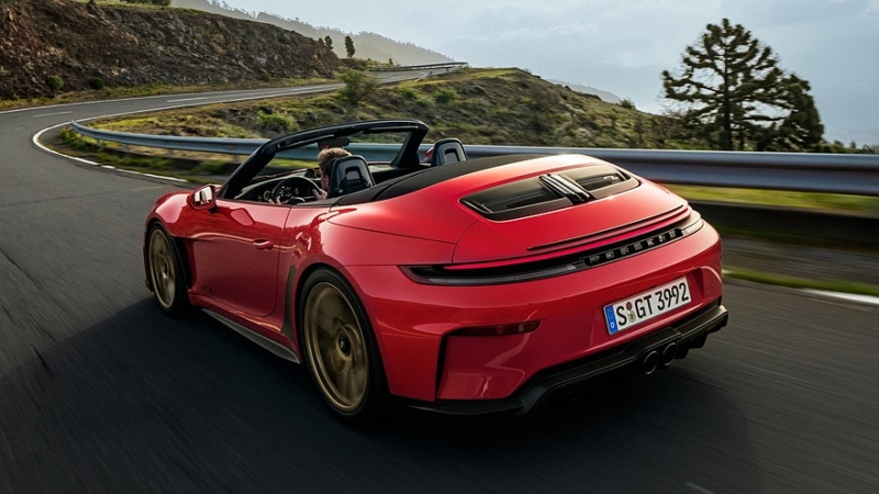 Представлен Porsche 911 GT3 S/C: открытый верх, только механика и динамика, как у купе