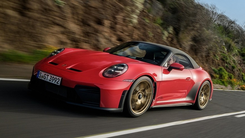 Представлен Porsche 911 GT3 S/C: открытый верх, только механика и динамика, как у купе