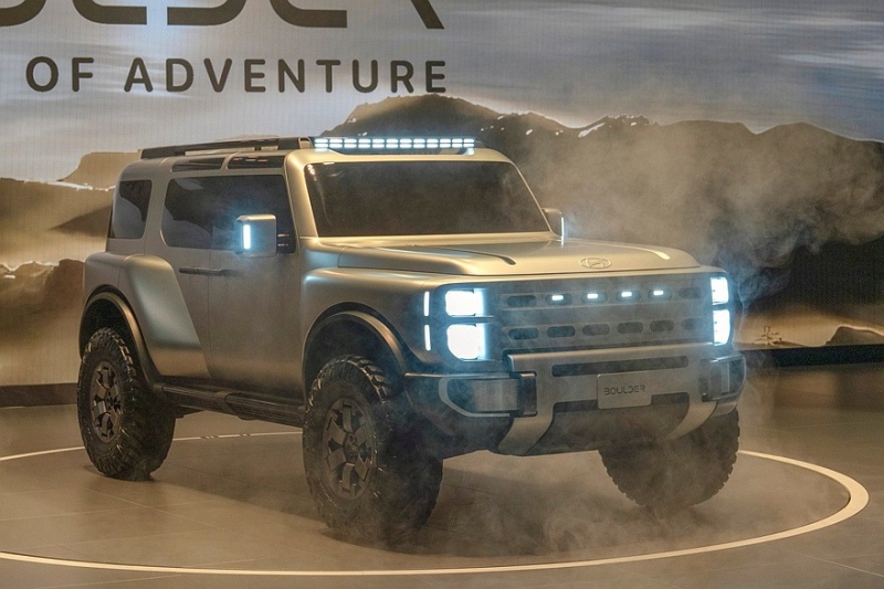 Рамный внедорожник Hyundai Boulder стал предвестником нового пикапа марки