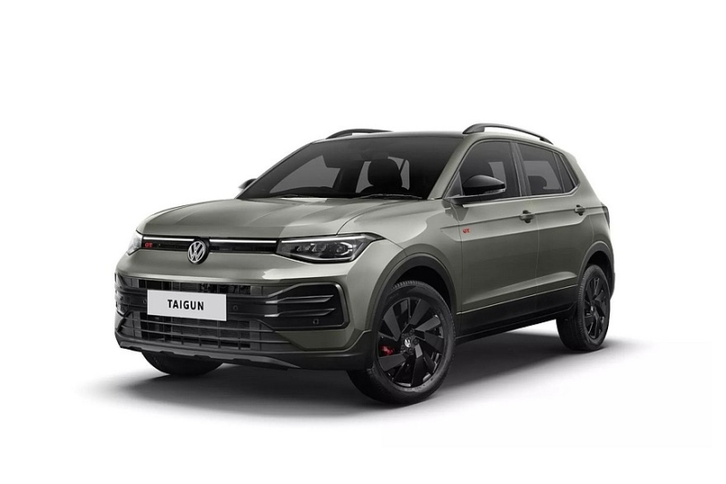 Рестайлинговый кроссовер Volkswagen Taigun: более солидный облик и новая коробка