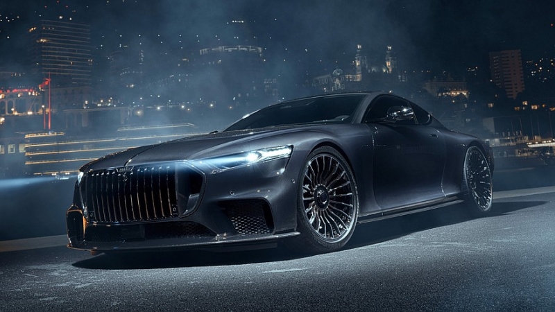 Brabus Bodo: образцовое купе Gran Turismo с 1000-сильным V12 и карбоновым кузовом