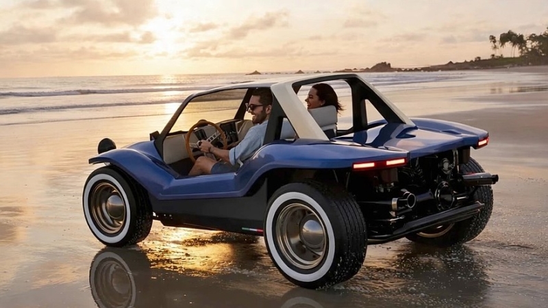 Brado Carbon Buggy: аналоговый багги в стиле Meyers Manx с карбюраторным мотором
