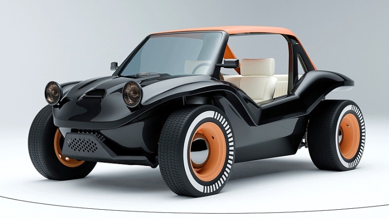 Brado Carbon Buggy: аналоговый багги в стиле Meyers Manx с карбюраторным мотором