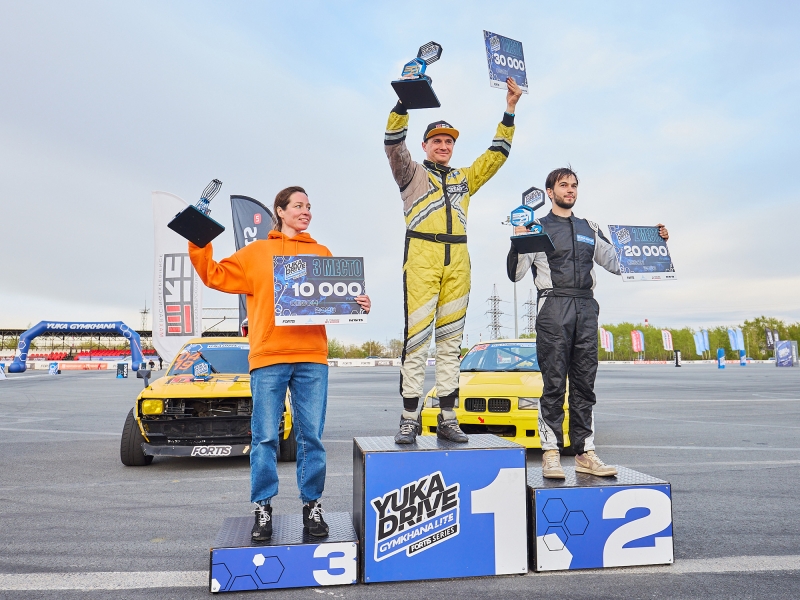 Джимхана в Челябинске: Ахтямов выиграл этап Yuka Drive Gymkhana Lite Fortis series
