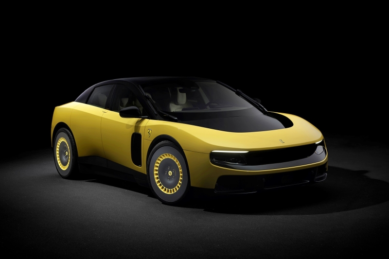 Электрический лифтбек Ferrari Luce: шок-дизайн, 4 мотора, 1050 л.с. и 2,5 с до «сотни»