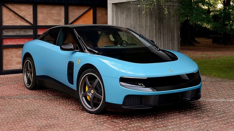 Электрический лифтбек Ferrari Luce: шок-дизайн, 4 мотора, 1050 л.с. и 2,5 с до «сотни»