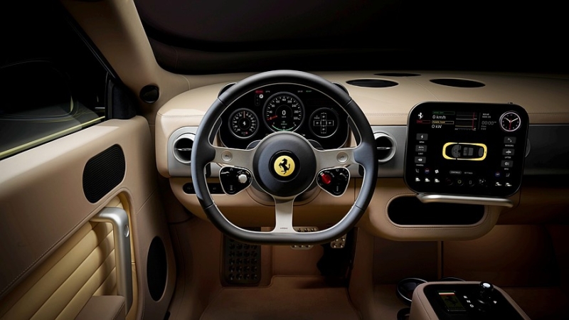 Электрический лифтбек Ferrari Luce: шок-дизайн, 4 мотора, 1050 л.с. и 2,5 с до «сотни»