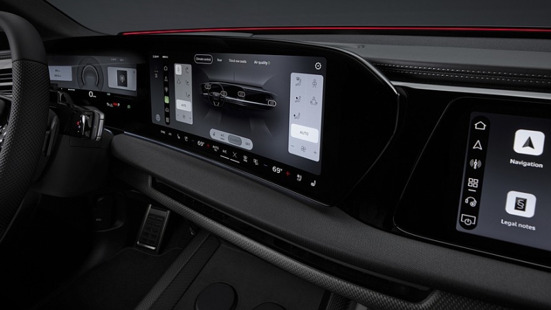 Флагманский кроссовер Audi Q9 готовится к скорой премьере: рассекречен салон