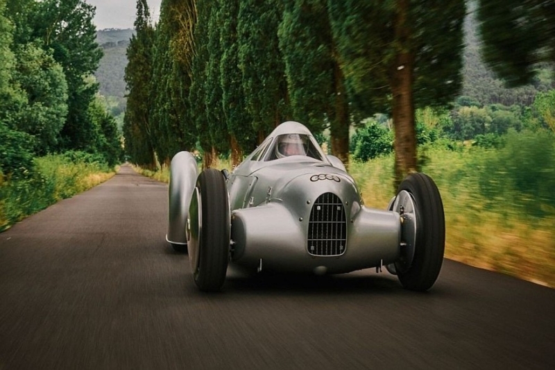 Компания Audi воссоздала рекордный автомобиль Auto Union Lucca 1935 года