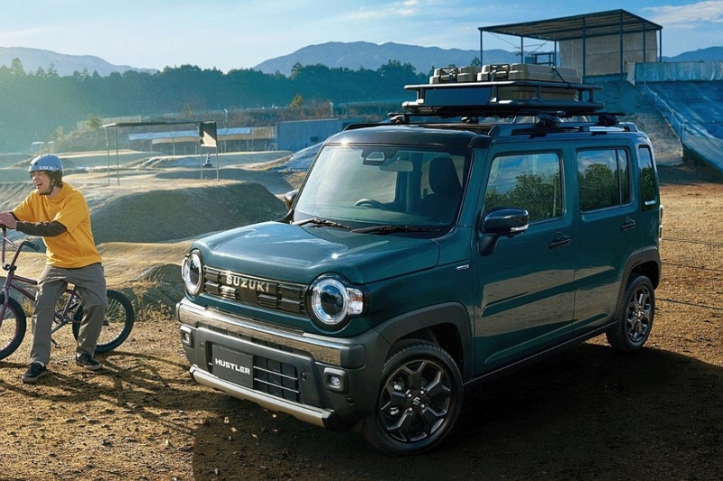 Кроссовер Suzuki Hustler и его &laquo;внедорожная&raquo; версия Tough Wild пережили скромный рестайлинг