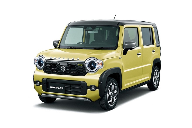Кроссовер Suzuki Hustler и его &laquo;внедорожная&raquo; версия Tough Wild пережили скромный рестайлинг