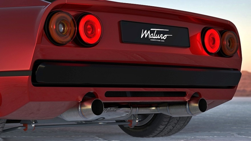 Maturo 308 Stradale: дорожный рестомод в раллийном стиле на базе Ferrari 308 GTB