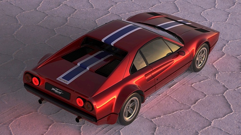 Maturo 308 Stradale: дорожный рестомод в раллийном стиле на базе Ferrari 308 GTB