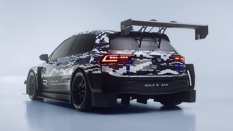 Volkswagen Golf R 24H стал предвестником участника гонки «24 часа Нюрбургринга»