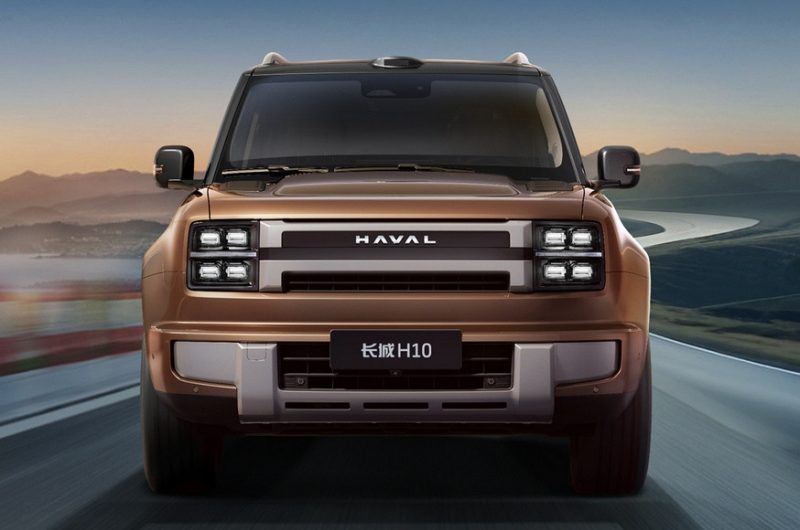 Флагманский кроссовер Haval Great Wall H10 приготовился к премьере