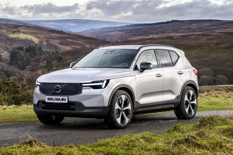 Обновлённый Volvo XC40: первые изображения