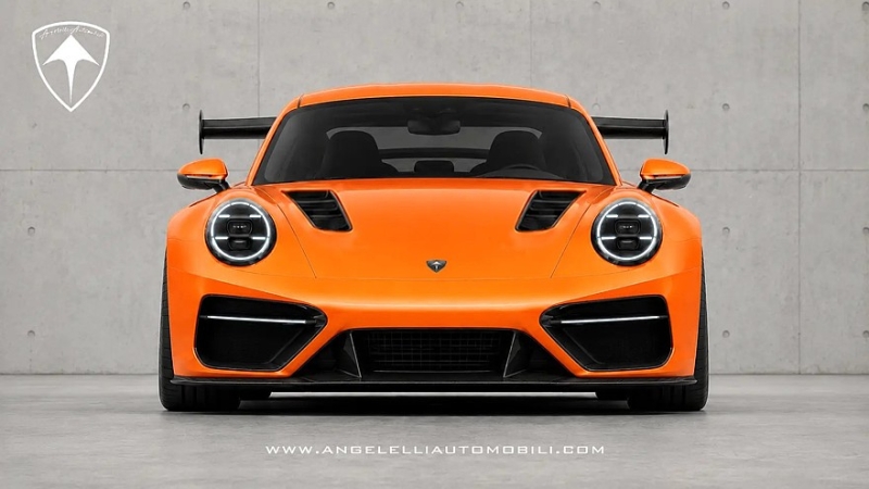 Angelelli Project 754: радикально облегчённый генеративный суперкар на базе Porsche 911