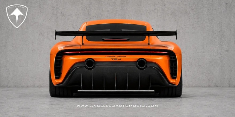 Angelelli Project 754: радикально облегчённый генеративный суперкар на базе Porsche 911