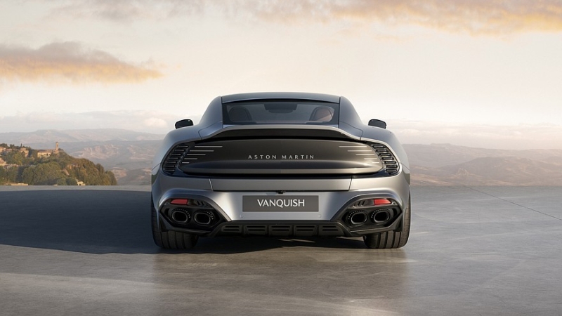 Aston Martin Vanquish отмечает юбилей в четверть века спецверсией