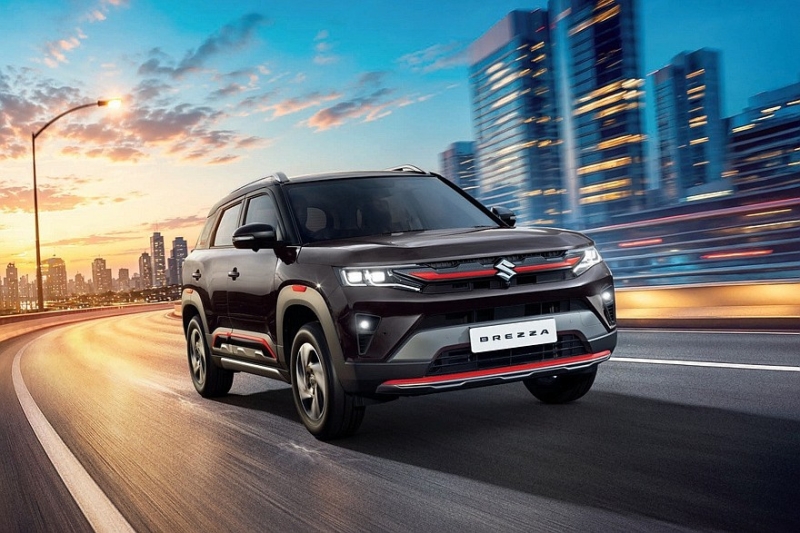 Бюджетный кроссовер Suzuki Brezza обрёл новую технику после рестайлинга