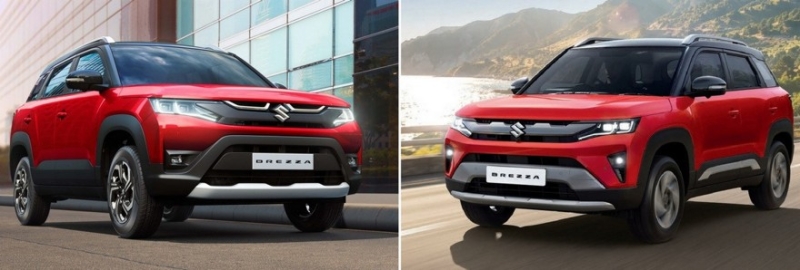 Бюджетный кроссовер Suzuki Brezza обрёл новую технику после рестайлинга