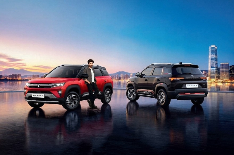 Бюджетный кроссовер Suzuki Brezza обрёл новую технику после рестайлинга