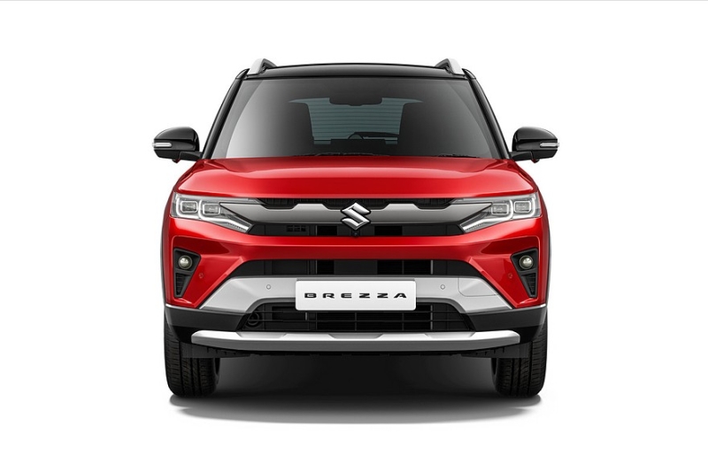Бюджетный кроссовер Suzuki Brezza обрёл новую технику после рестайлинга