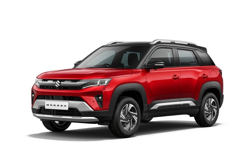 Бюджетный кроссовер Suzuki Brezza обрёл новую технику после рестайлинга