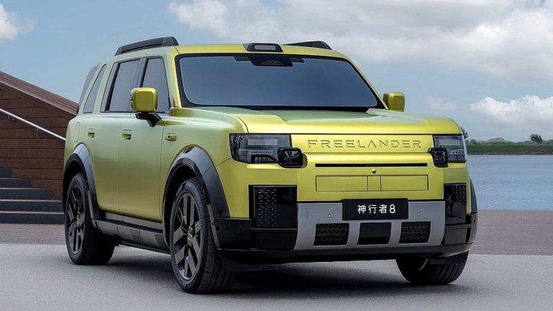 Большой кроссовер Freelander 8 от Land Rover и Chery: салон и подробности