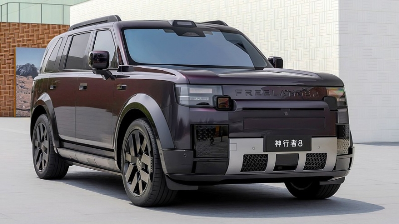 Большой кроссовер Freelander 8 от Land Rover и Chery: салон и подробности