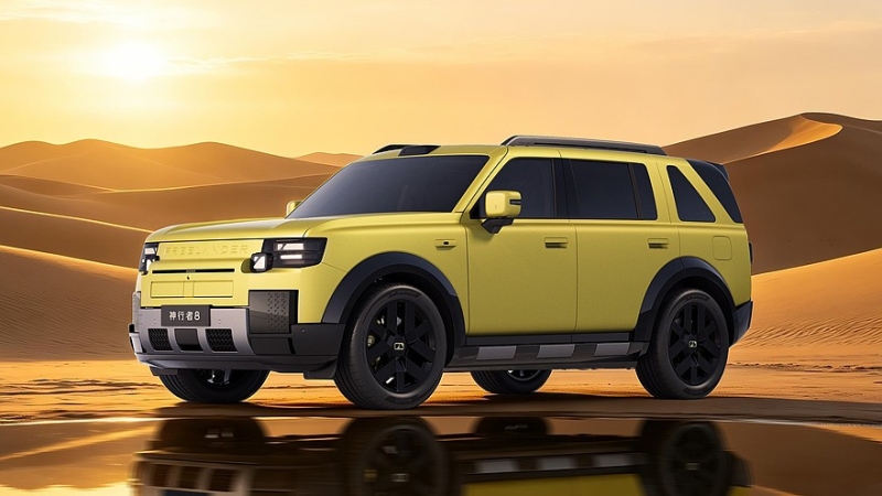 Большой кроссовер Freelander 8 от Land Rover и Chery: салон и подробности