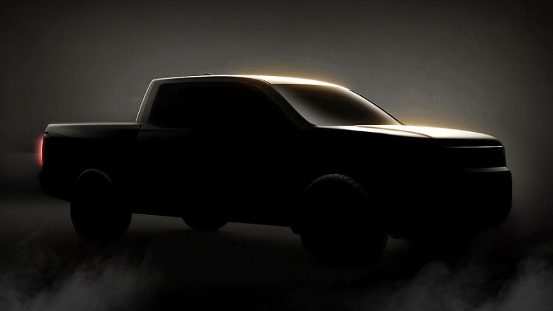 Honda готовит пикап Ridgeline третьего поколения: более брутальный дизайн и новый мотор