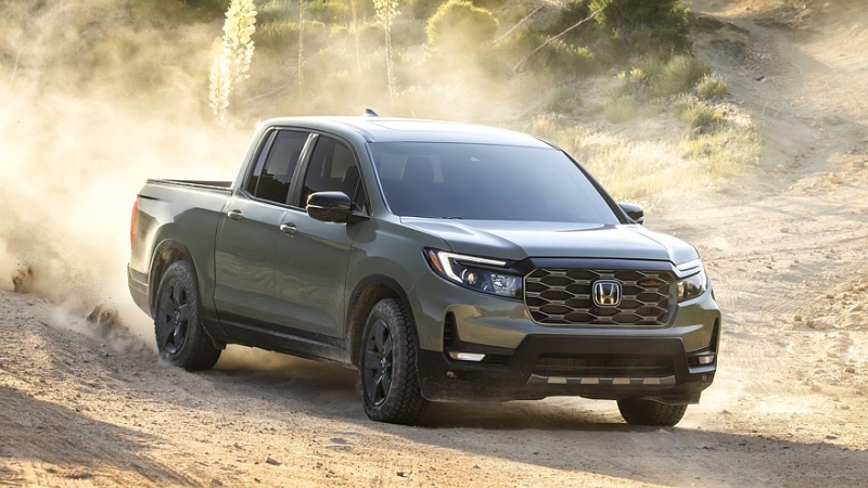 Honda готовит пикап Ridgeline третьего поколения: более брутальный дизайн и новый мотор