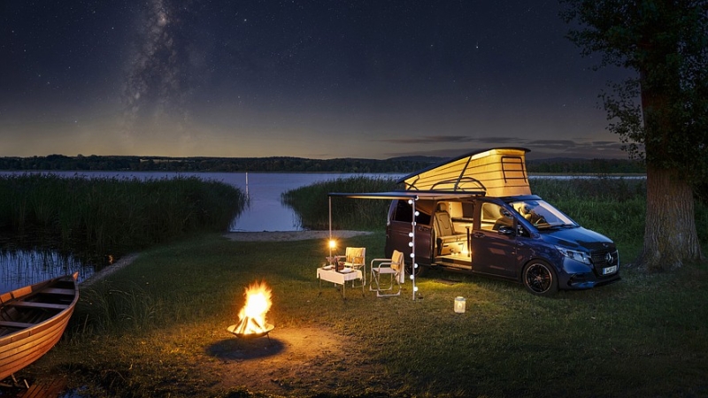 Mercedes-Benz готовит к скорому старту продаж обновлённый кемпер Marco Polo